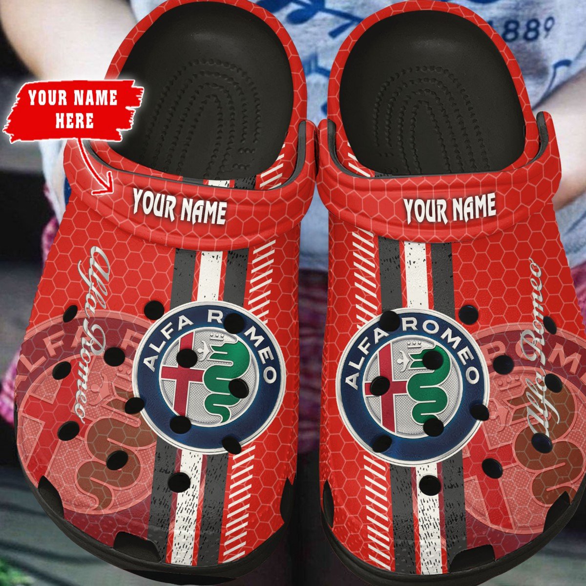 Alfa Romeo Red Clogs – Bild 2
