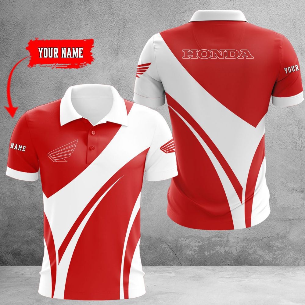 Honda Motorcycle Poloshirt