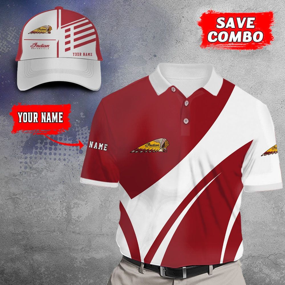 Indian Motorcycle Poloshirt – Bild 4