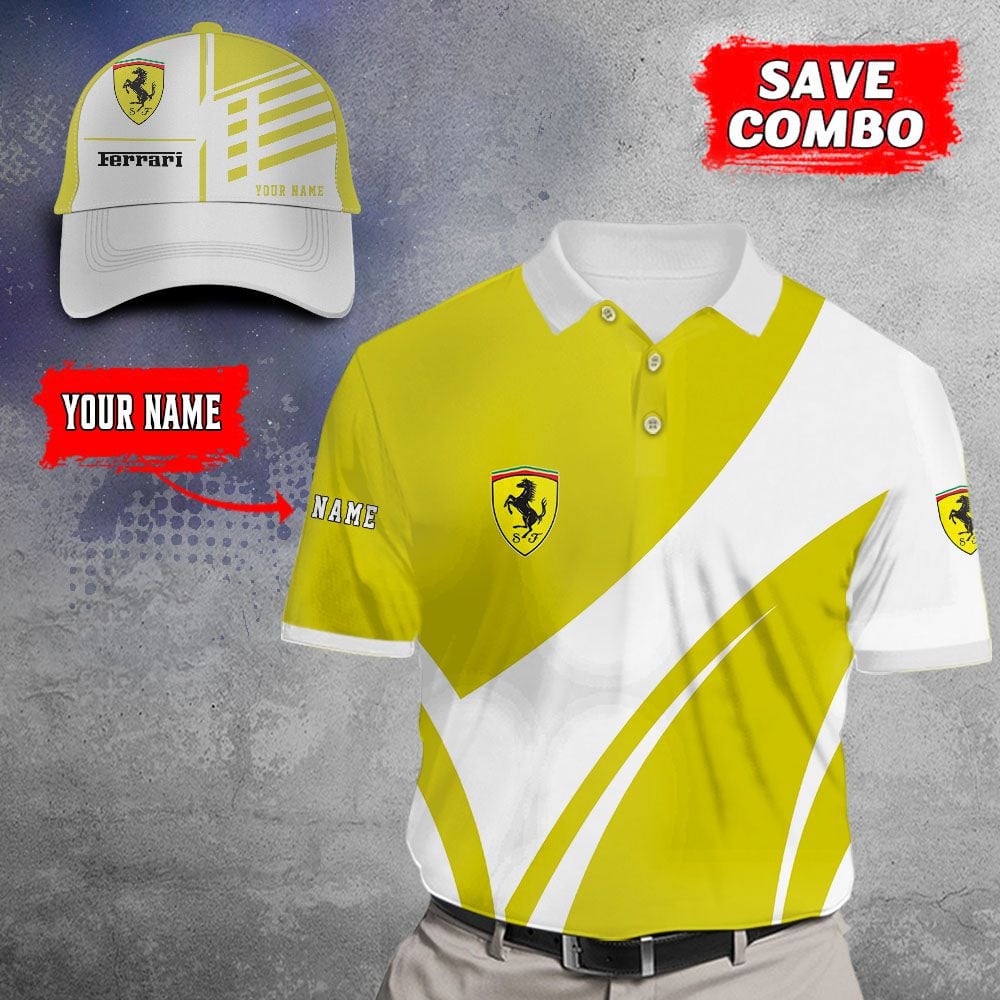 Ferrari Poloshirt – Bild 4