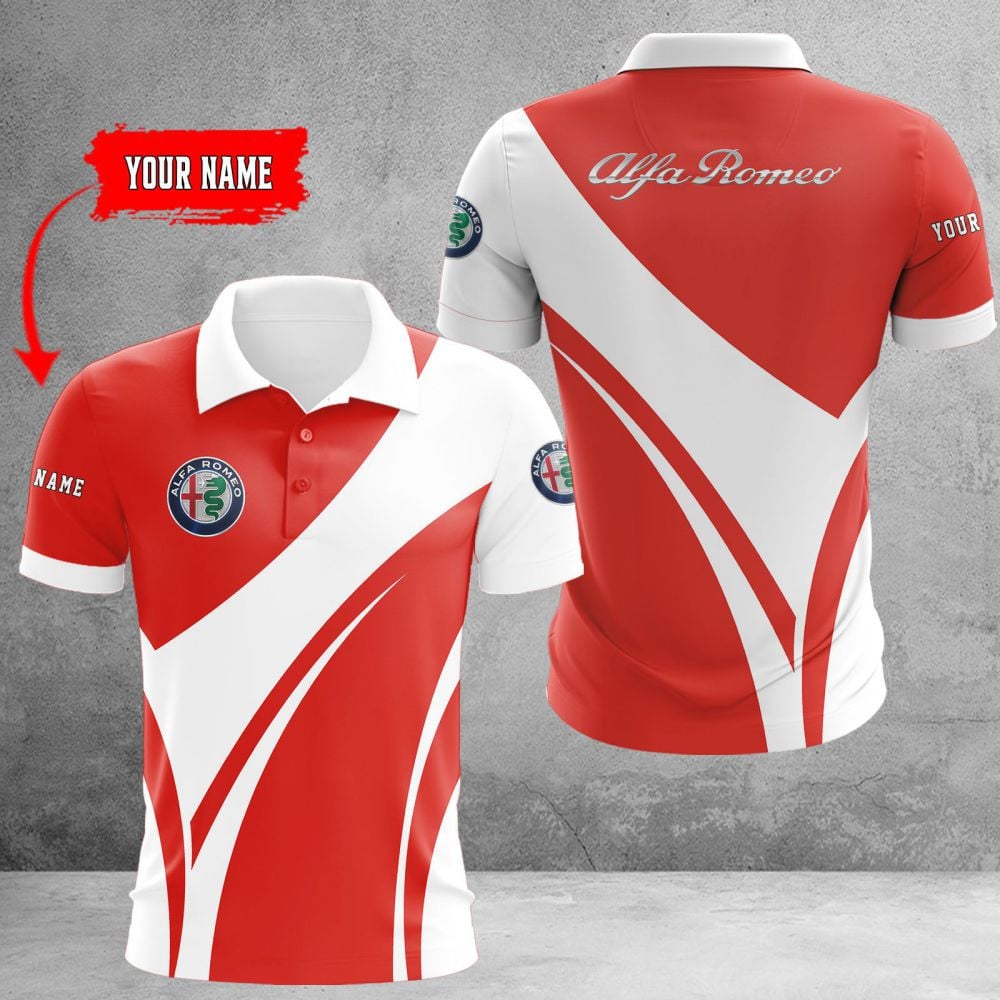 Alfa Romeo Red Poloshirt