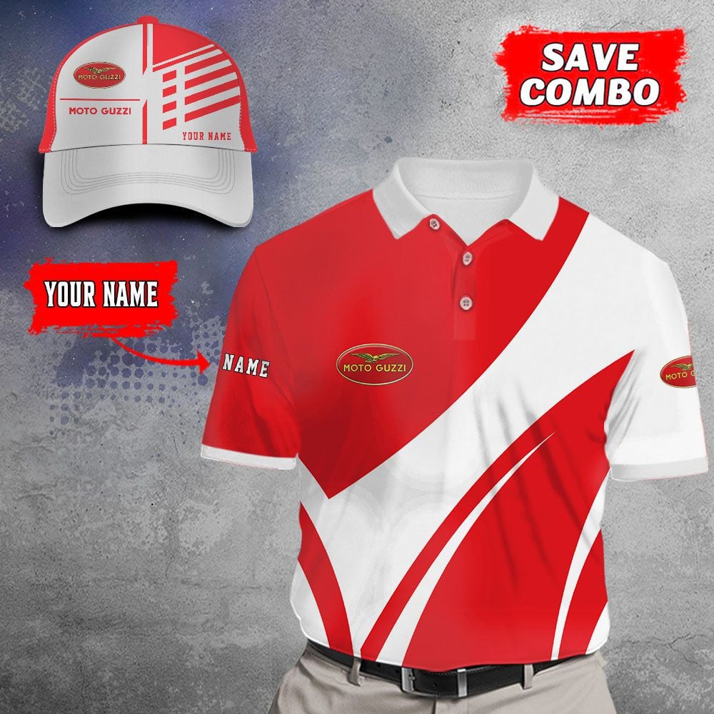Moto Guzzi Poloshirt – Bild 4