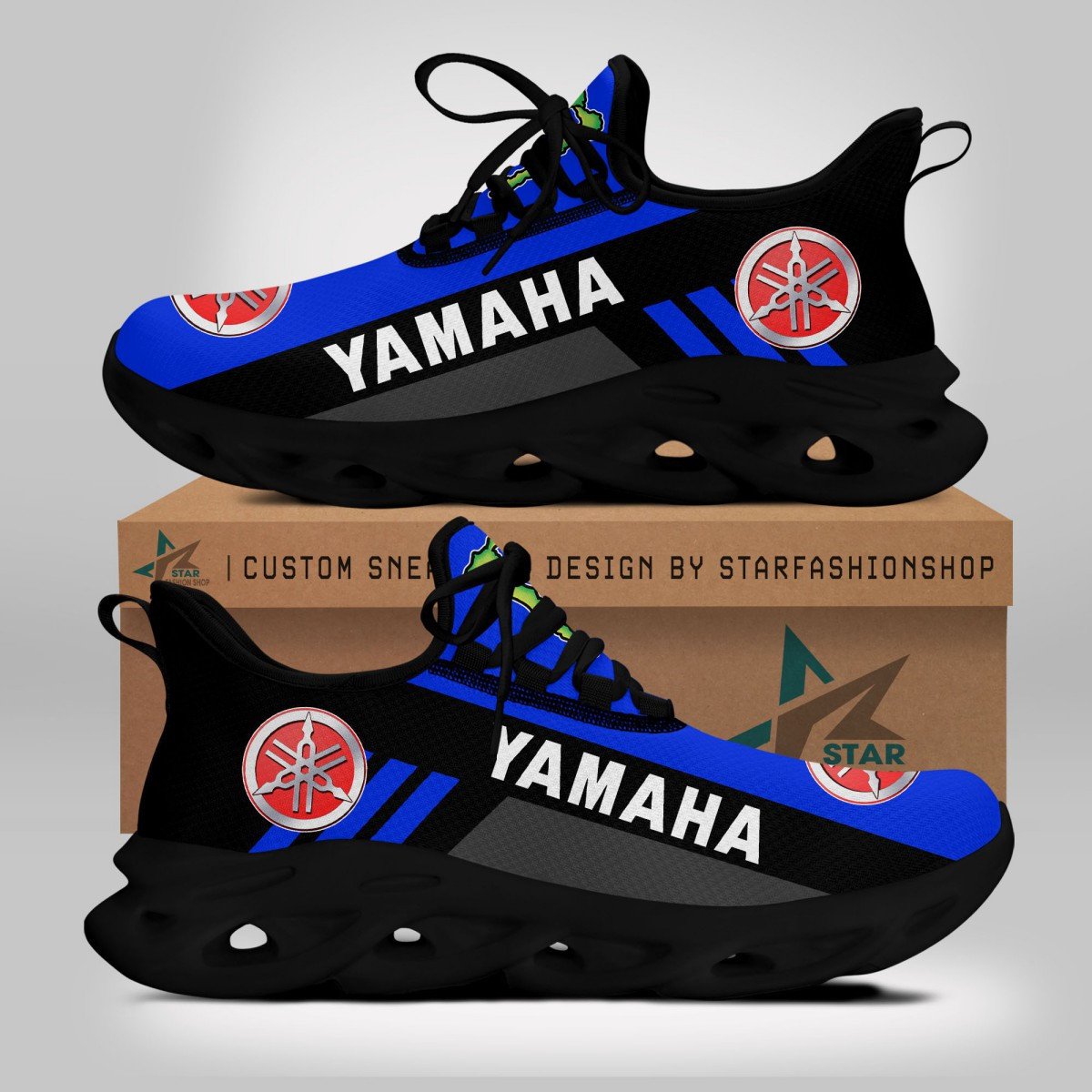 Yamaha Blue Schuhe – Bild 2