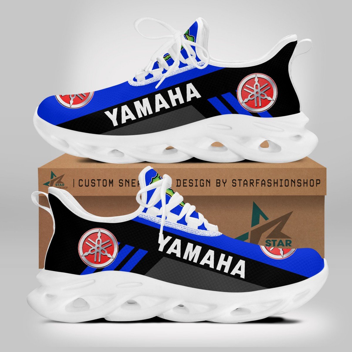 Yamaha Blue Schuhe – Bild 2