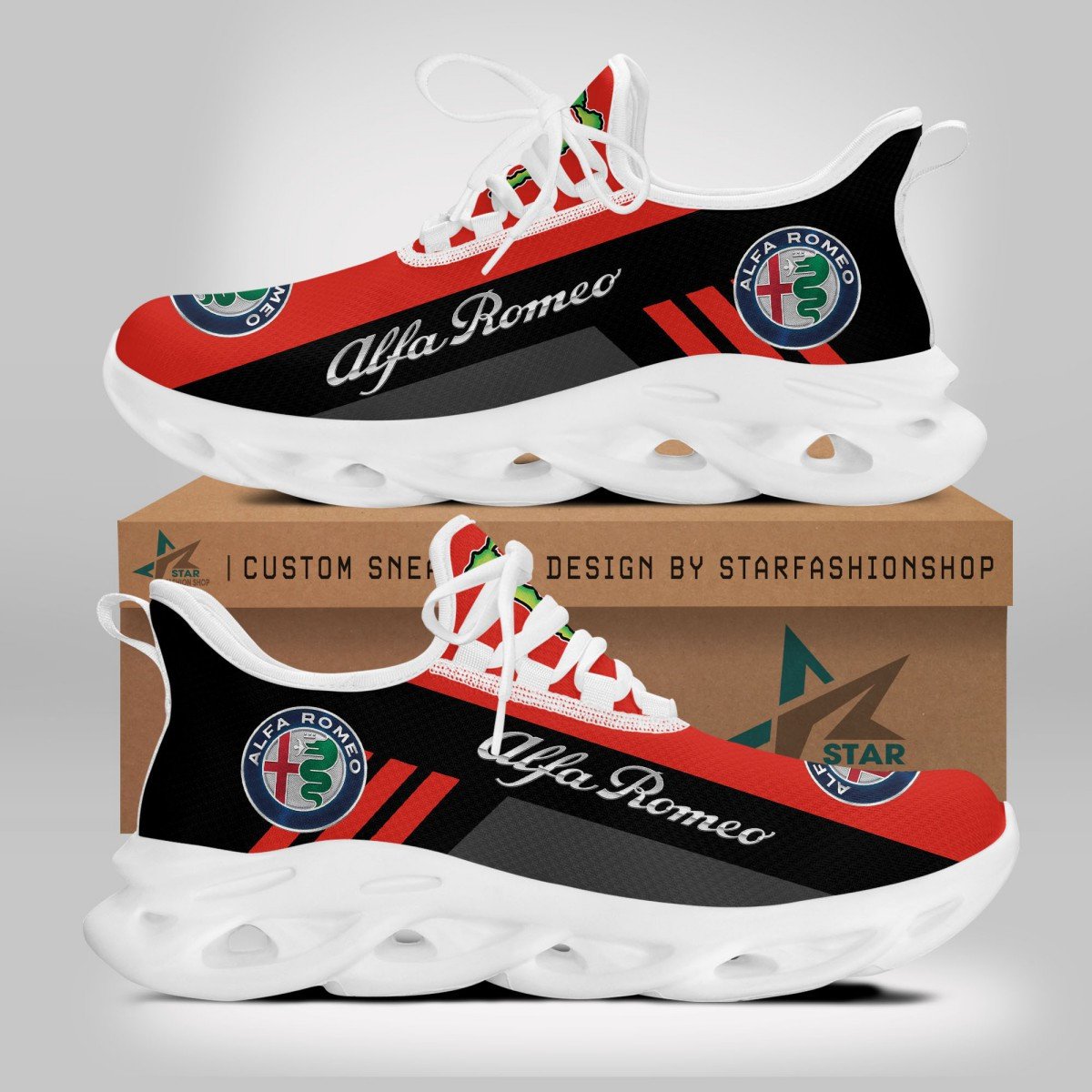 Alfa Romeo Red Schuhe – Bild 2