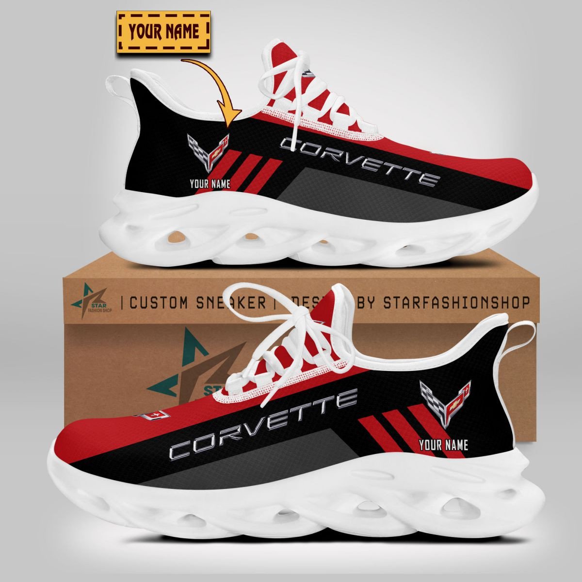 Chevrolet Corvette Schuhe – Bild 2