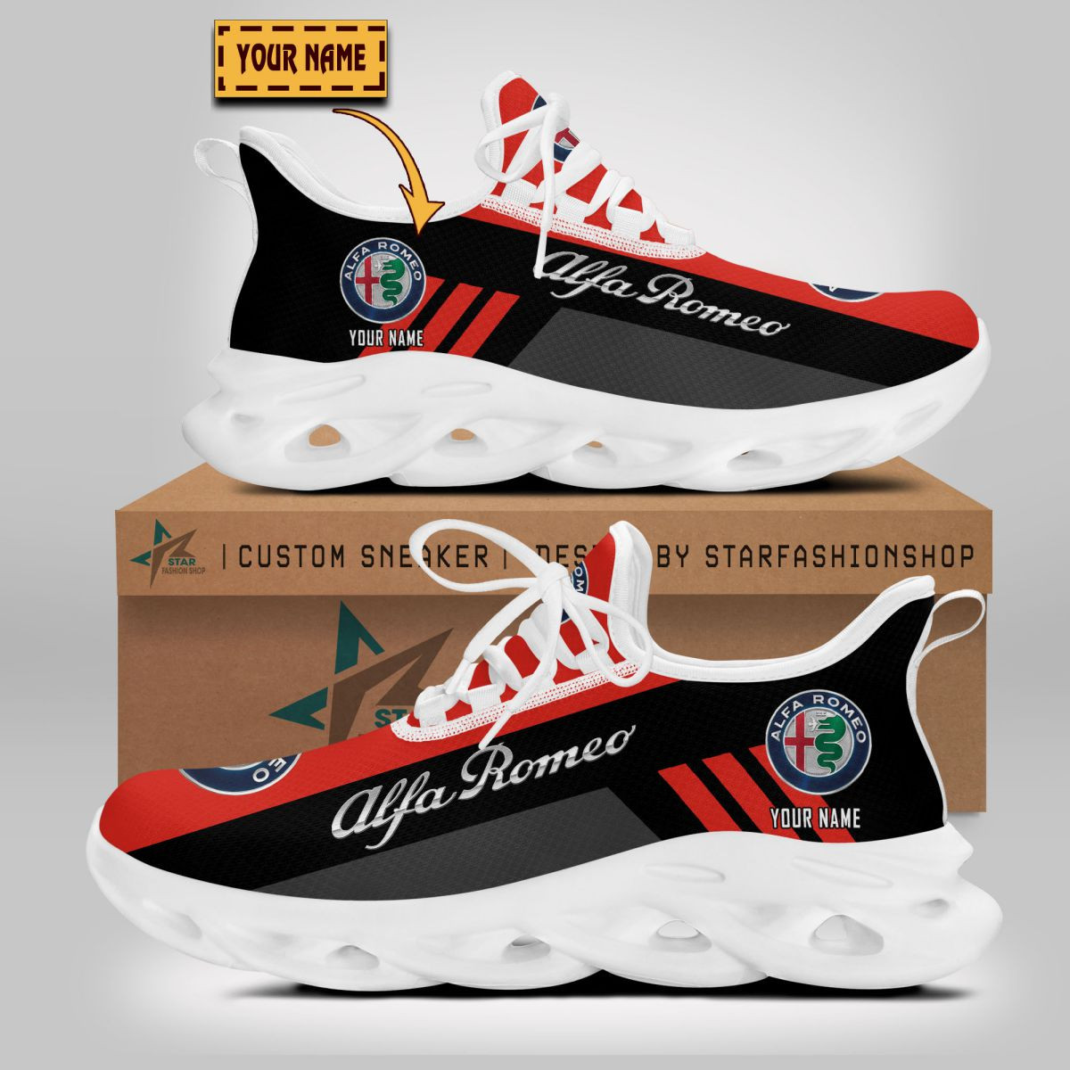 Alfa Romeo Red Schuhe – Bild 2