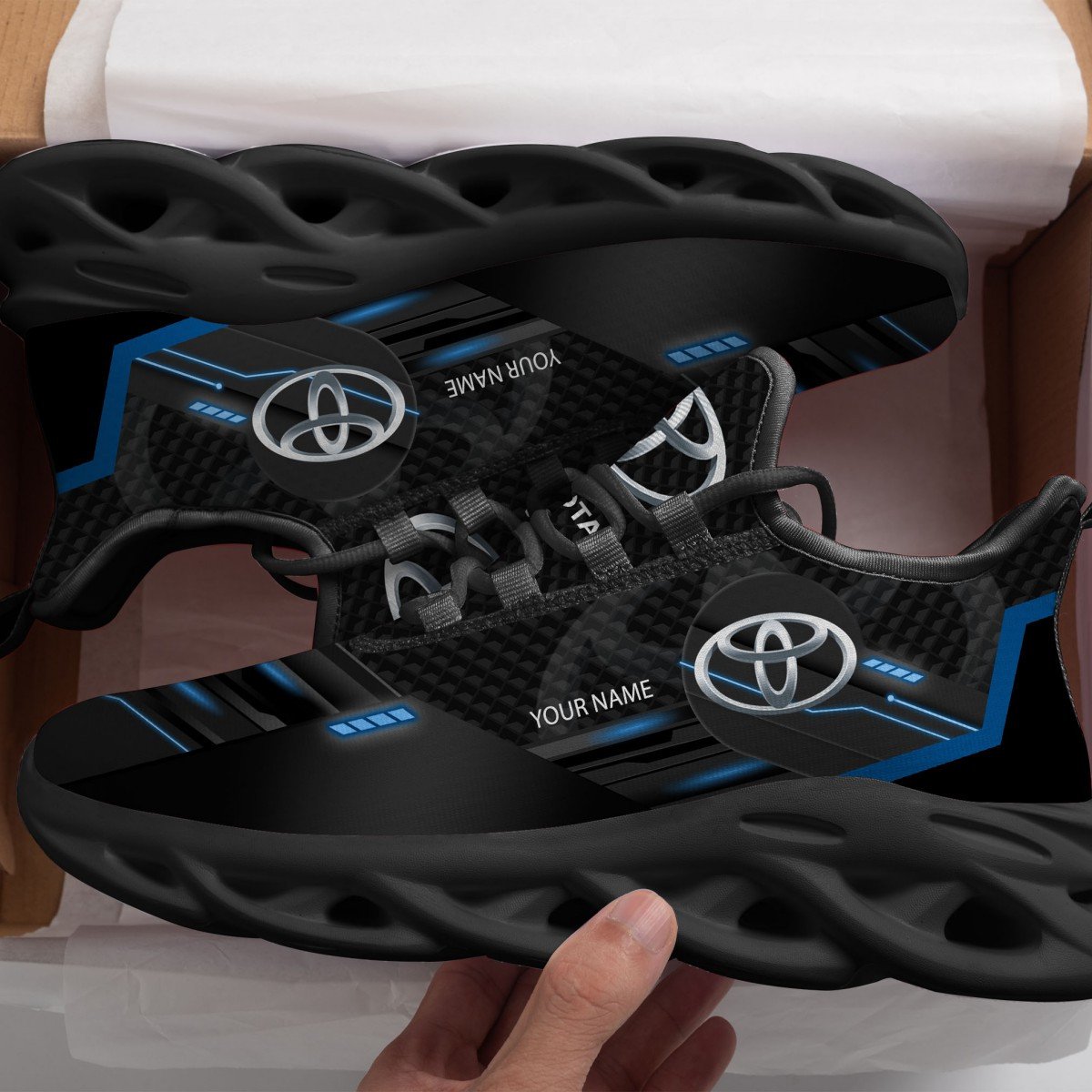 Toyota Blue Schuhe