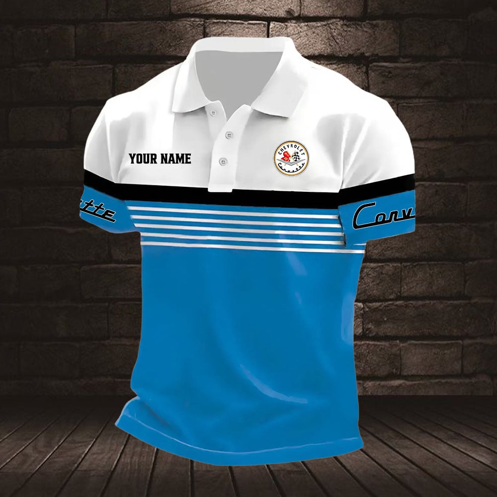 Corvette C1 Poloshirt – Bild 7