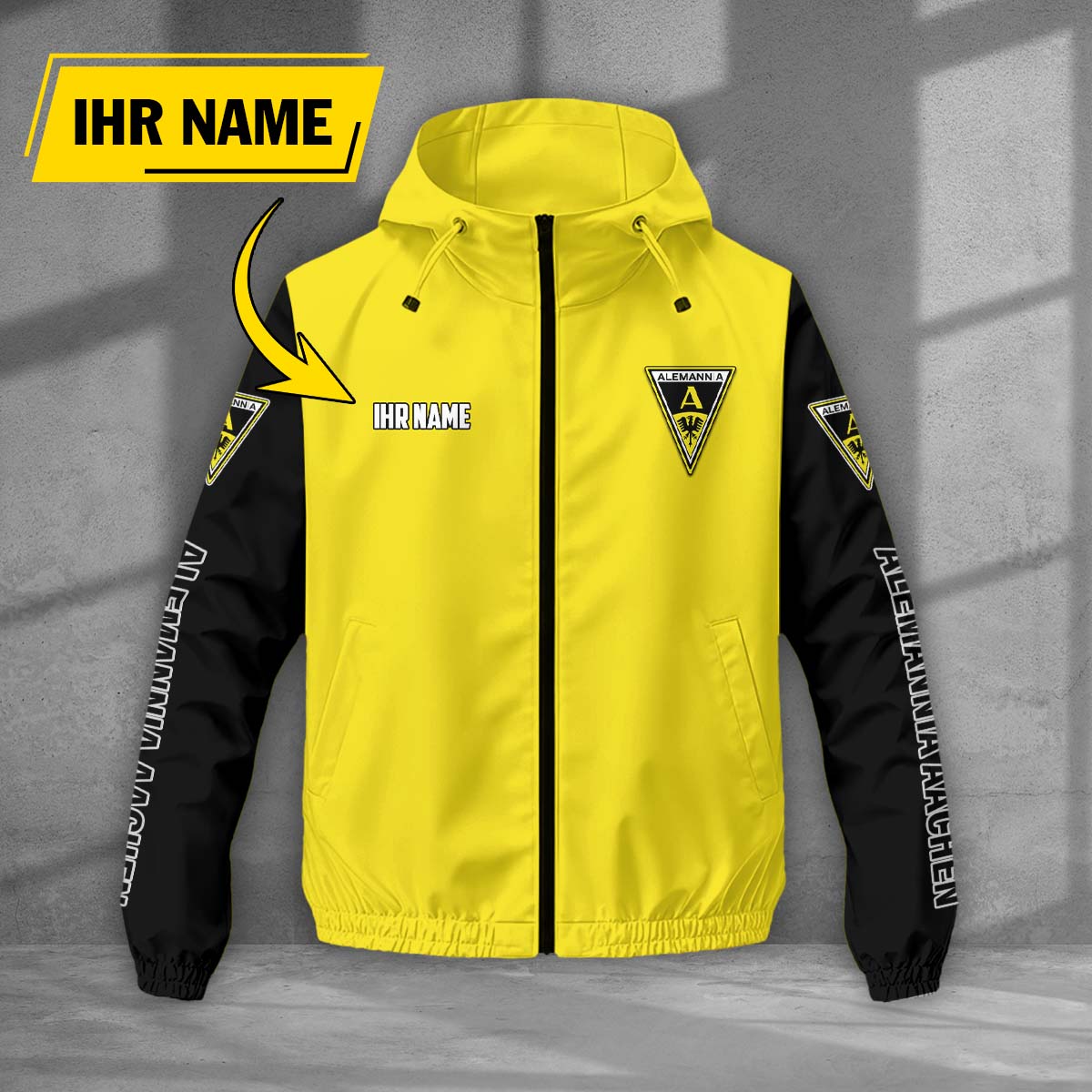 Alemannia Aachen Windjacke - AAC Windbreaker – Bild 3
