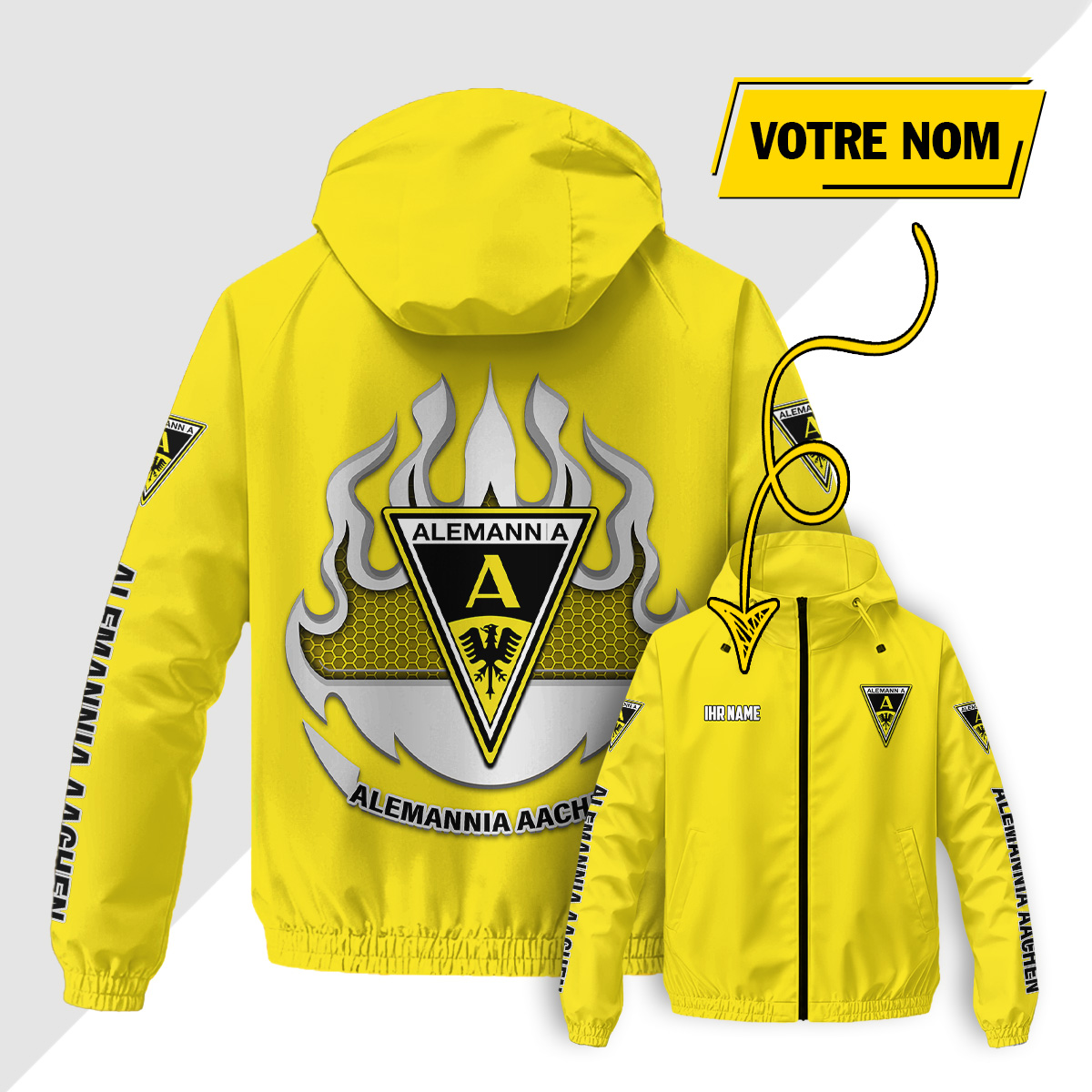Alemannia Aachen Windjacke - AAC Windbreaker – Bild 12