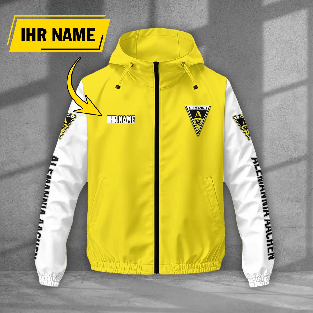 Alemannia Aachen Windjacke - AAC Windbreaker – Bild 7