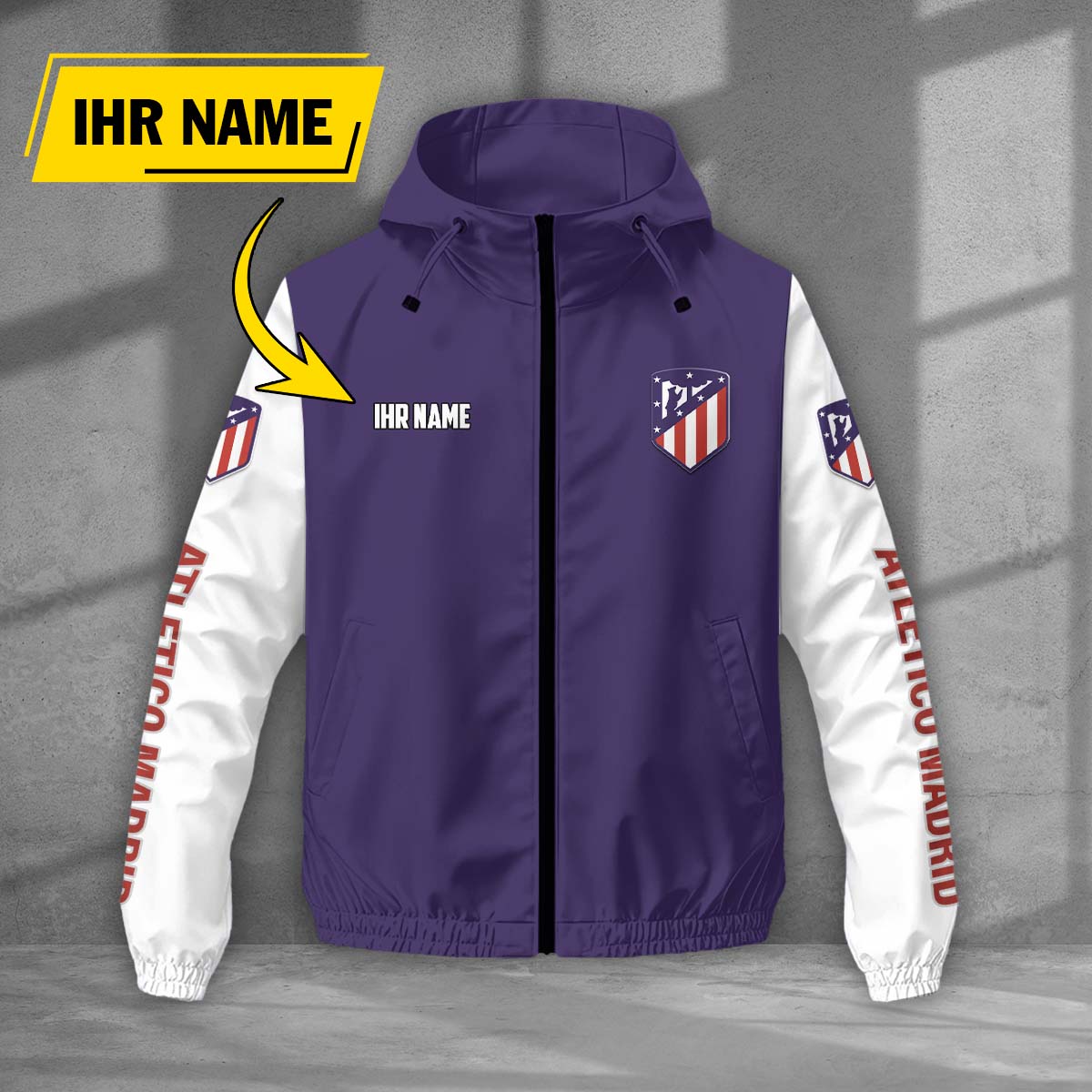 Atletico Madrid FC Windjacke - ATM Windbreaker – Bild 7