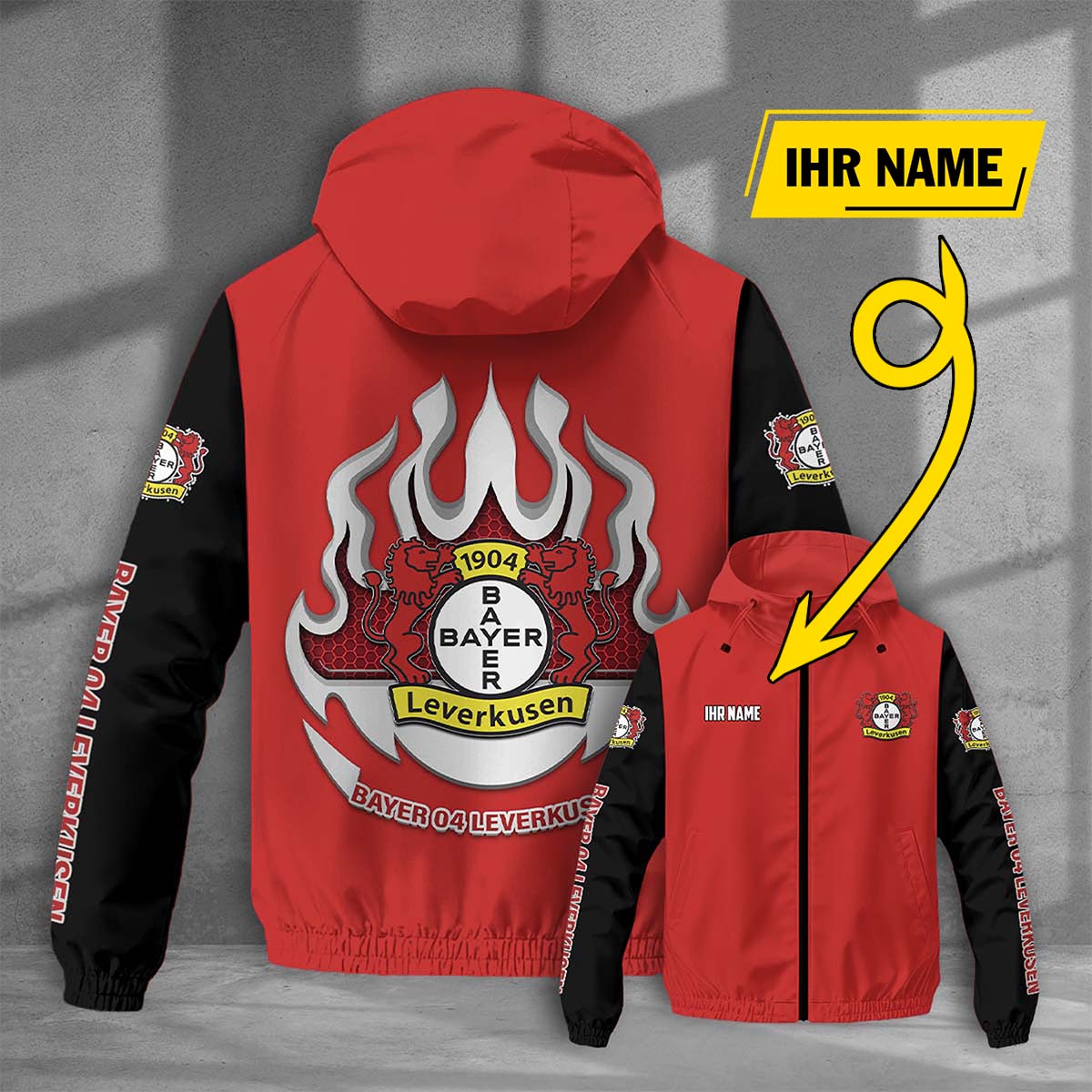 Bayer 04 Leverkusen Windjacke - B04 Windbreaker