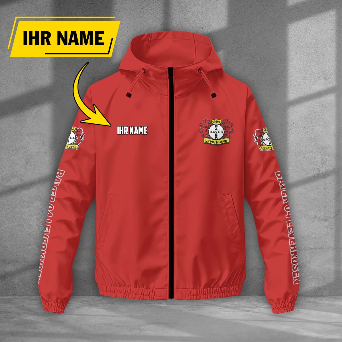 Bayer 04 Leverkusen Windjacke - B04 Windbreaker – Bild 11