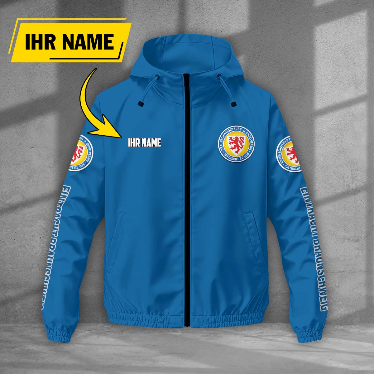 Eintracht Braunschweig Windjacke - BTSV Windbreaker – Bild 11