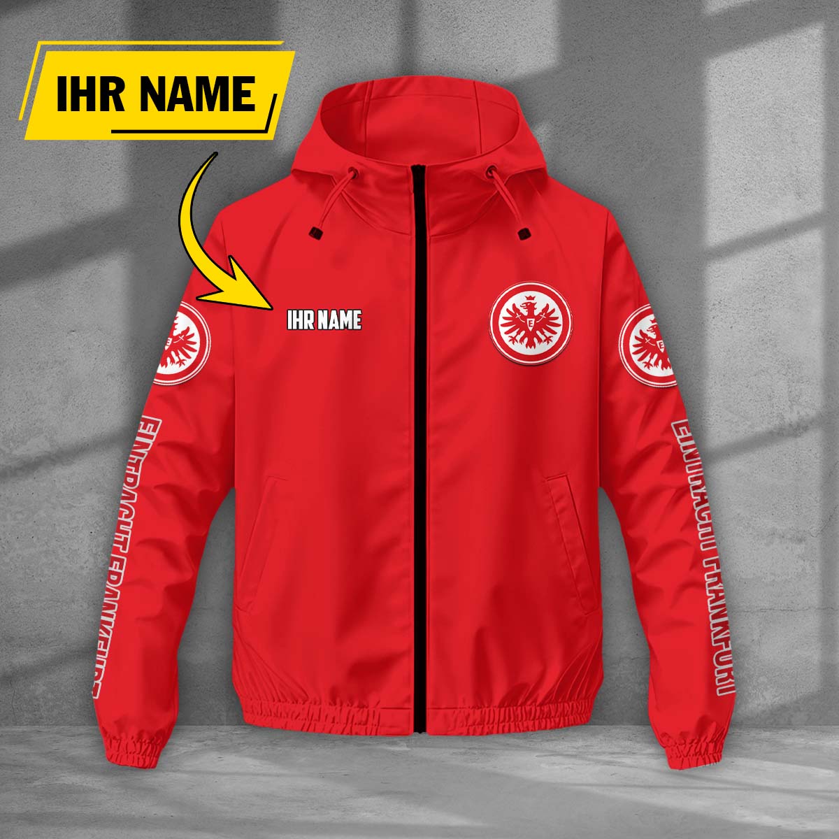 Eintracht Frankfurt Windjacke - SGE Windbreaker – Bild 11