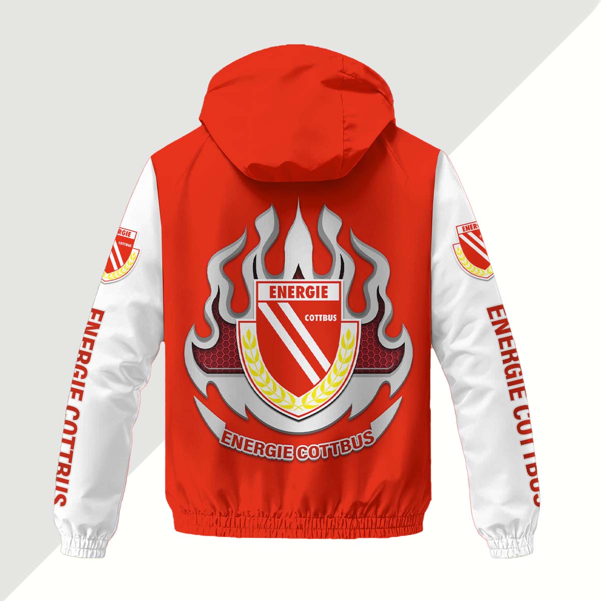 Energie Cottbus Windjacke - FCE Windbreaker – Bild 6