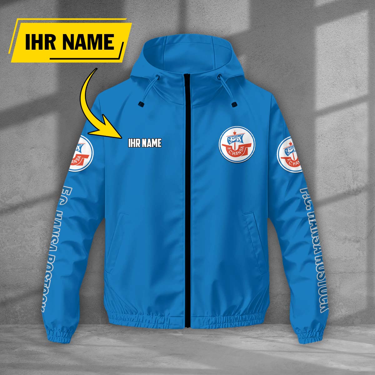 F.C. Hansa Rostock Windjacke - FCH Windbreaker – Bild 11