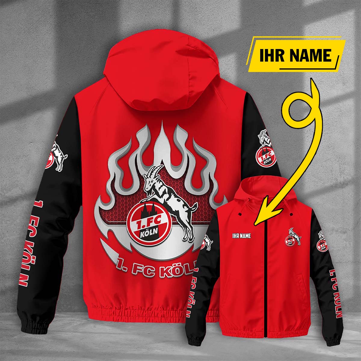 FC Köln Windjacke - KOE Windbreaker