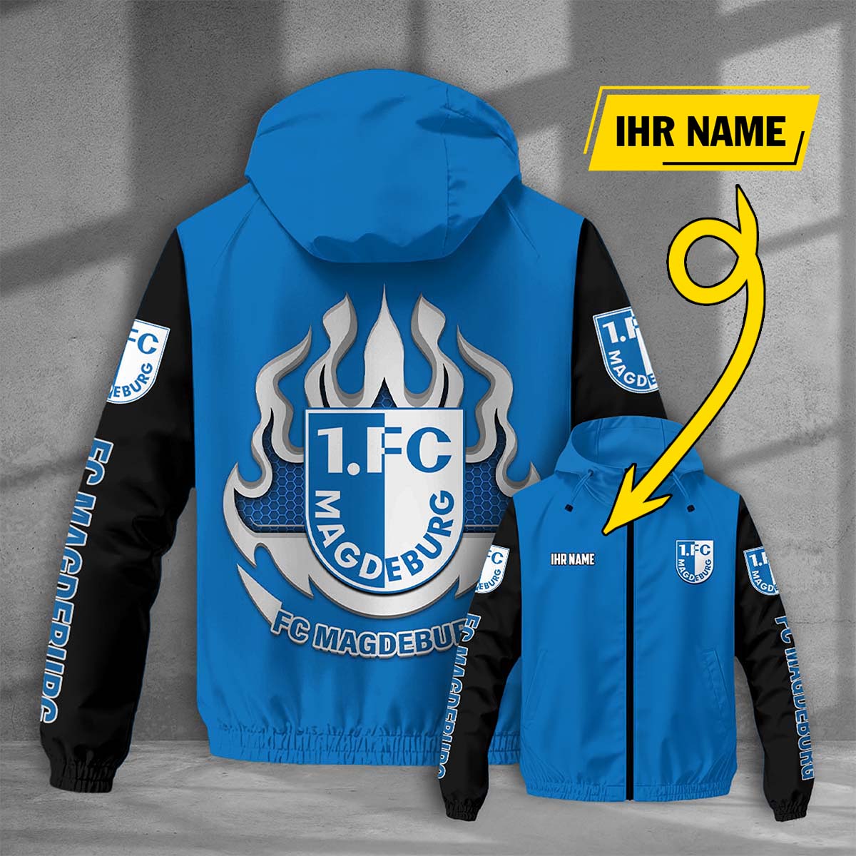 FC Magdeburg Windjacke - FCM Windbreaker