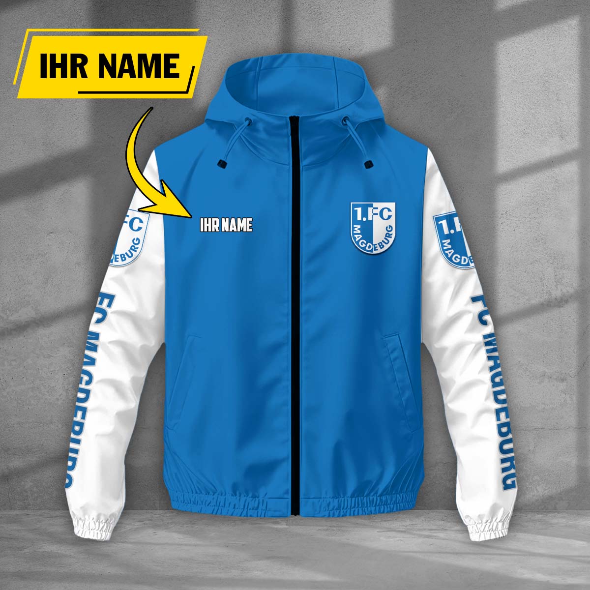 FC Magdeburg Windjacke - FCM Windbreaker – Bild 7