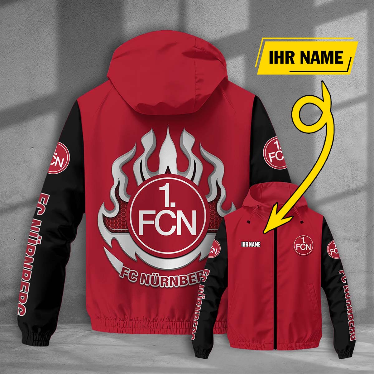 FC Nürnberg Windjacke - FCN Windbreaker