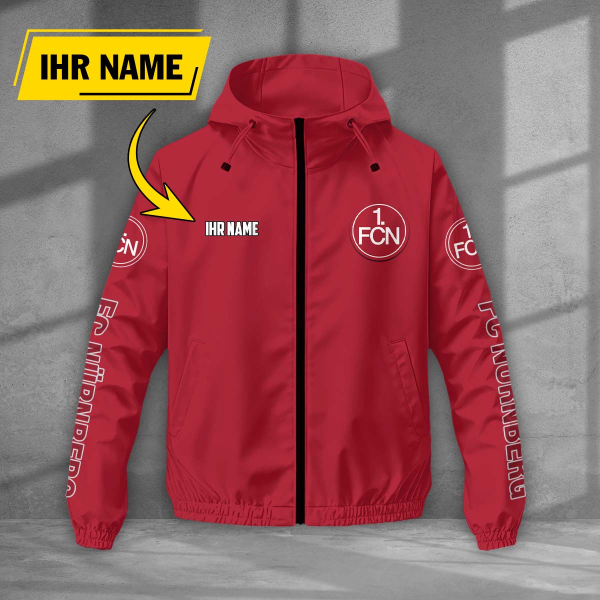 FC Nürnberg Windjacke - FCN Windbreaker – Bild 11