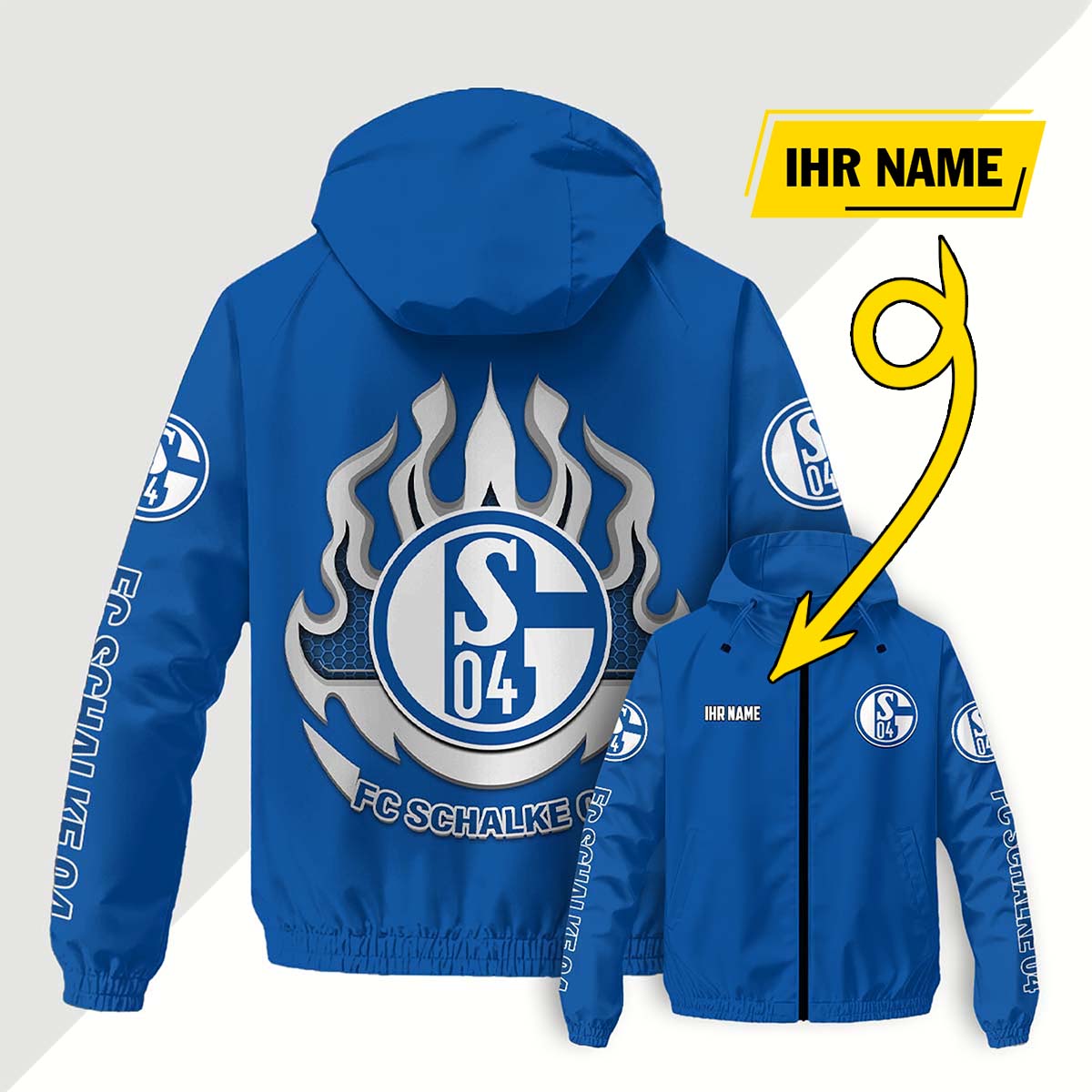 FC Schalke 04 Windjacke - S04 Windbreaker – Bild 12