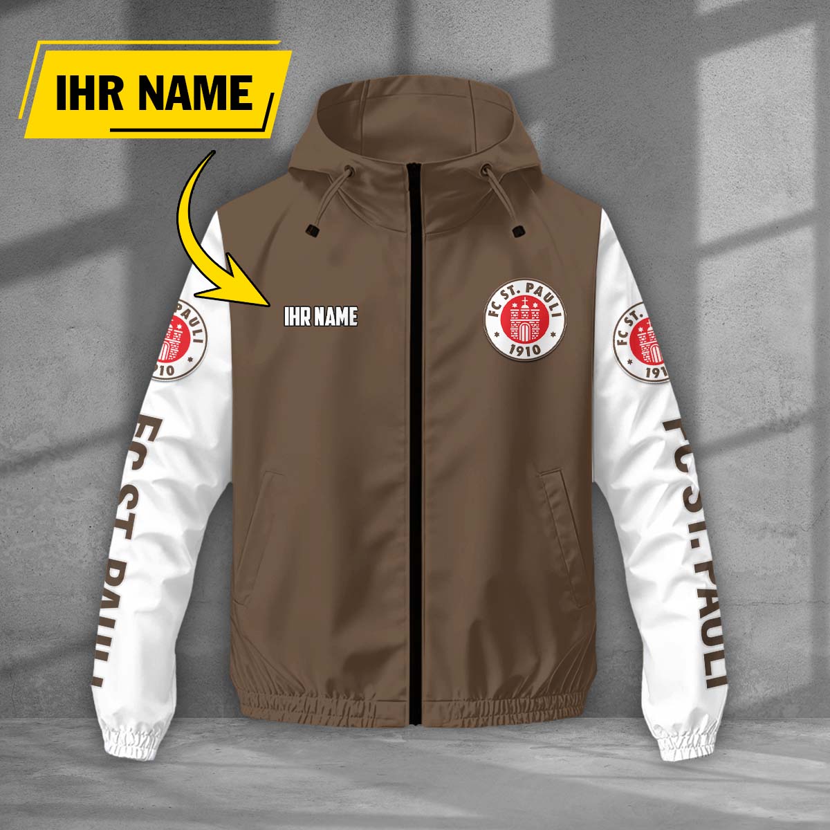 FC St. Pauli Windjacke - STP Windbreaker – Bild 7
