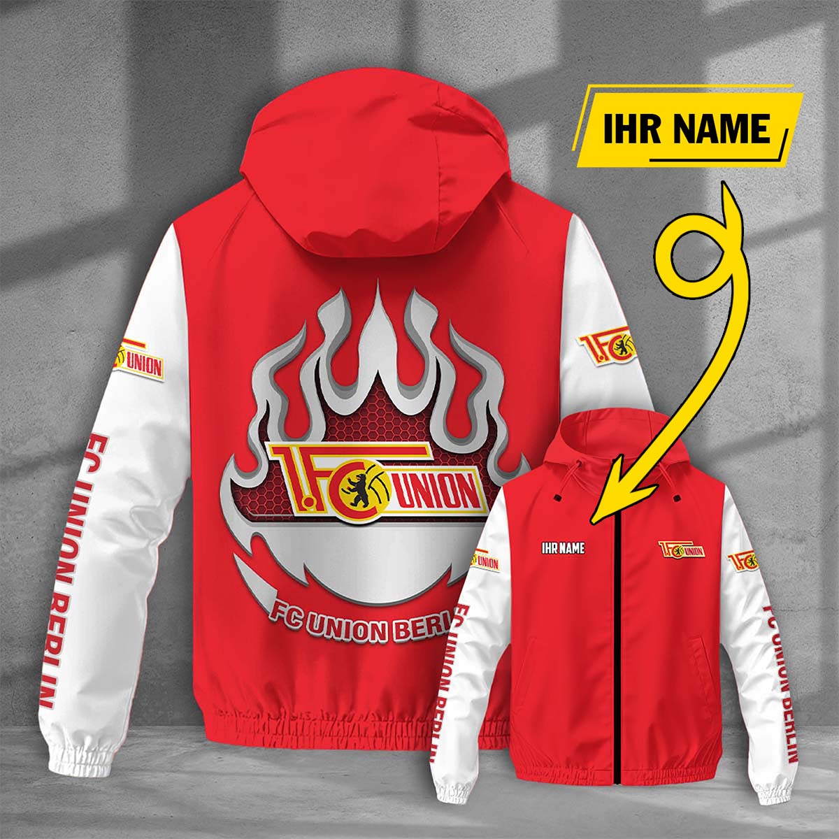 FC Union Berlin Windjacke - FCU Windbreaker – Bild 5