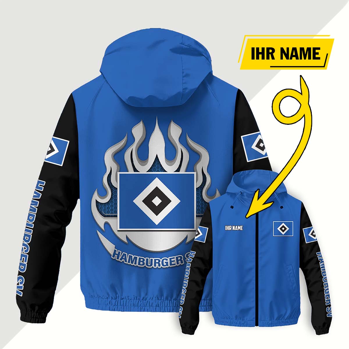 Hamburger SV Windjacke - HSV Windbreaker – Bild 4