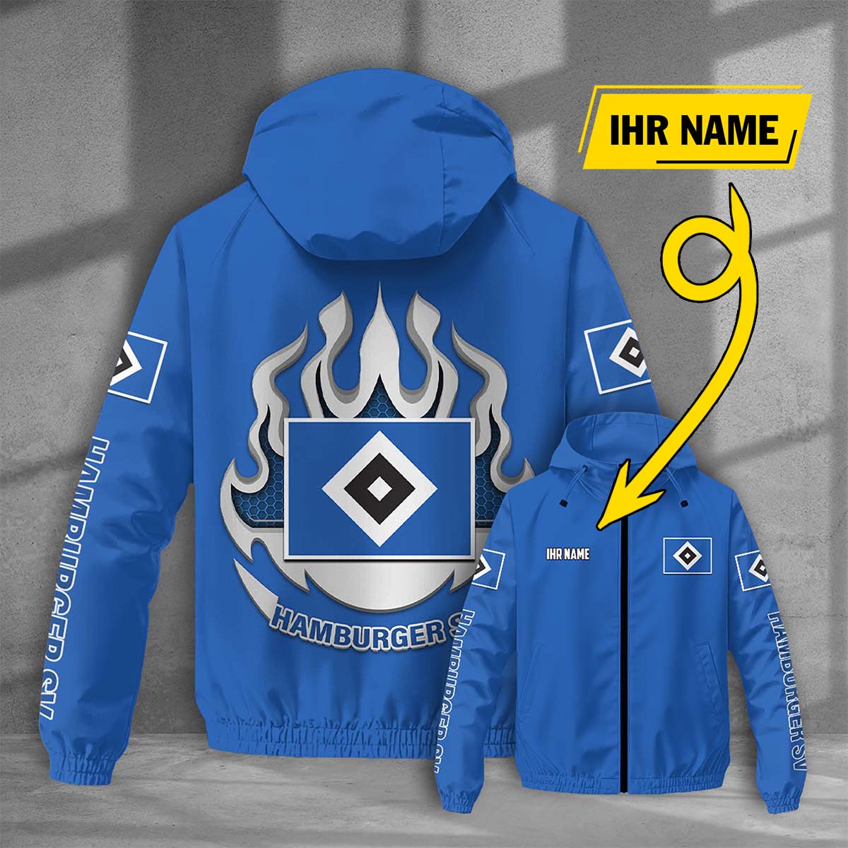 Hamburger SV Windjacke - HSV Windbreaker – Bild 9