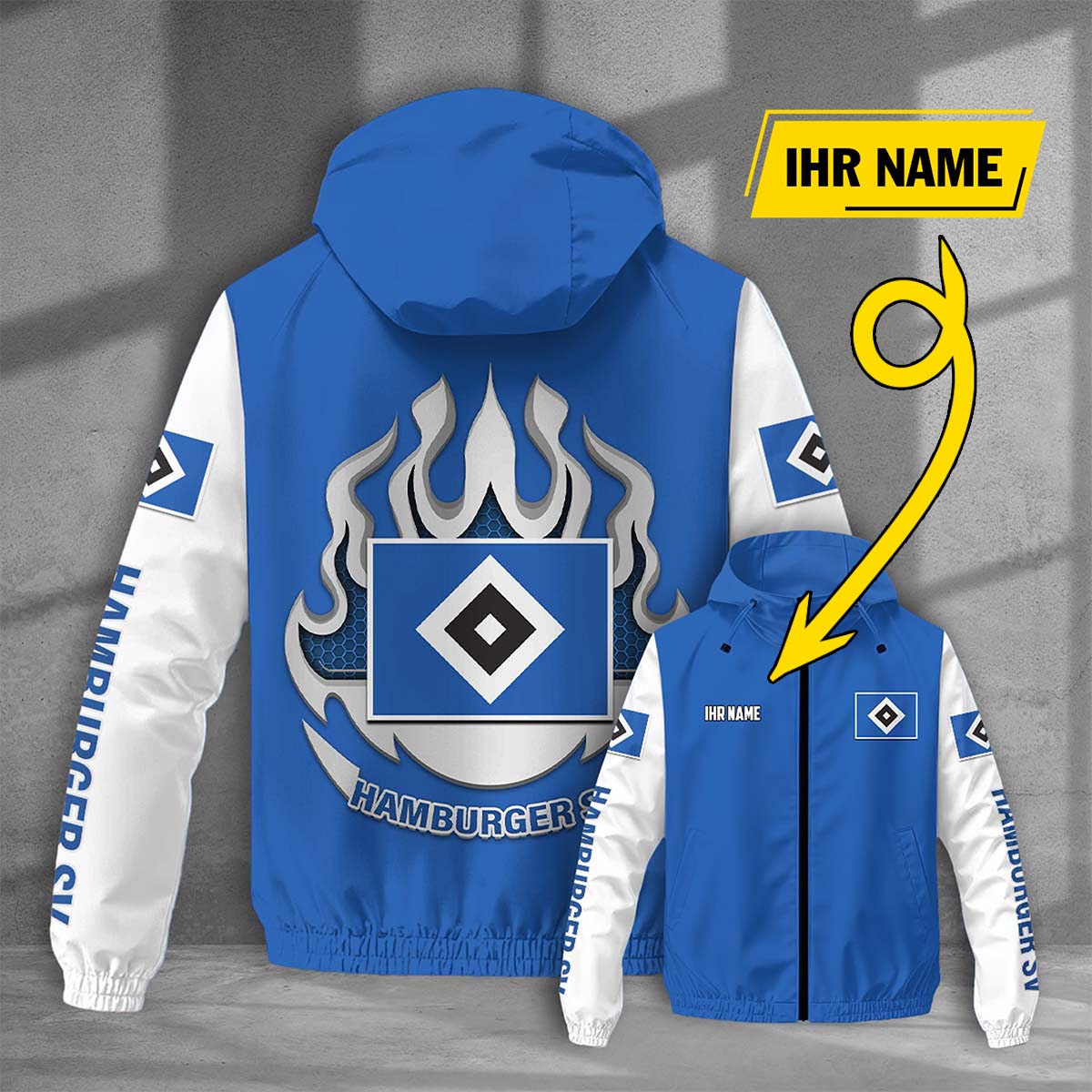 Hamburger SV Windjacke - HSV Windbreaker – Bild 5