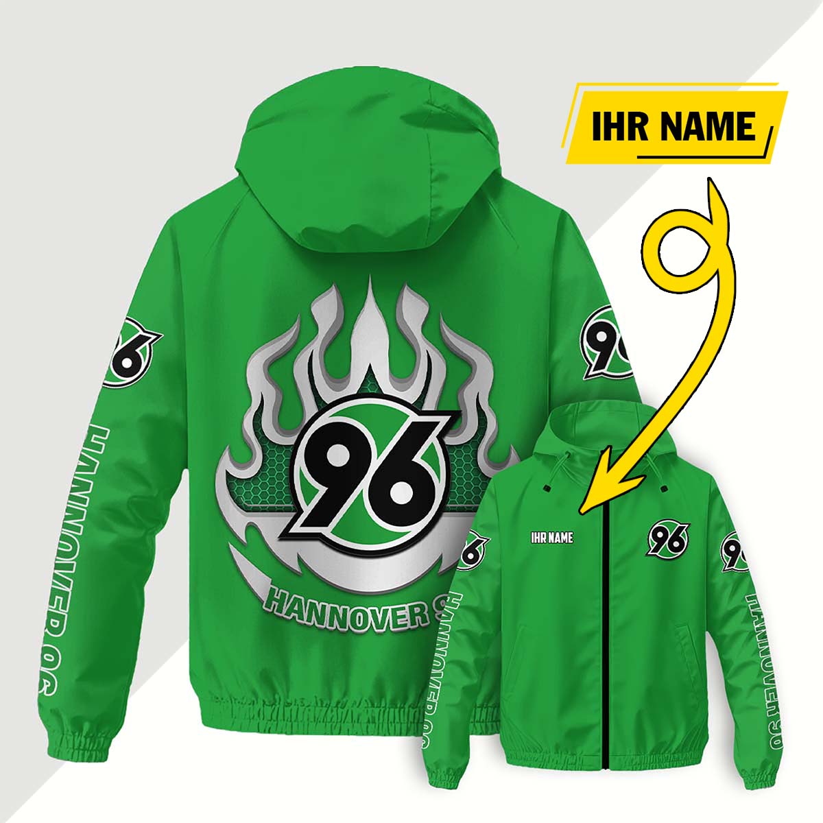 Hannover 96 Windjacke - H96 Windbreaker – Bild 12