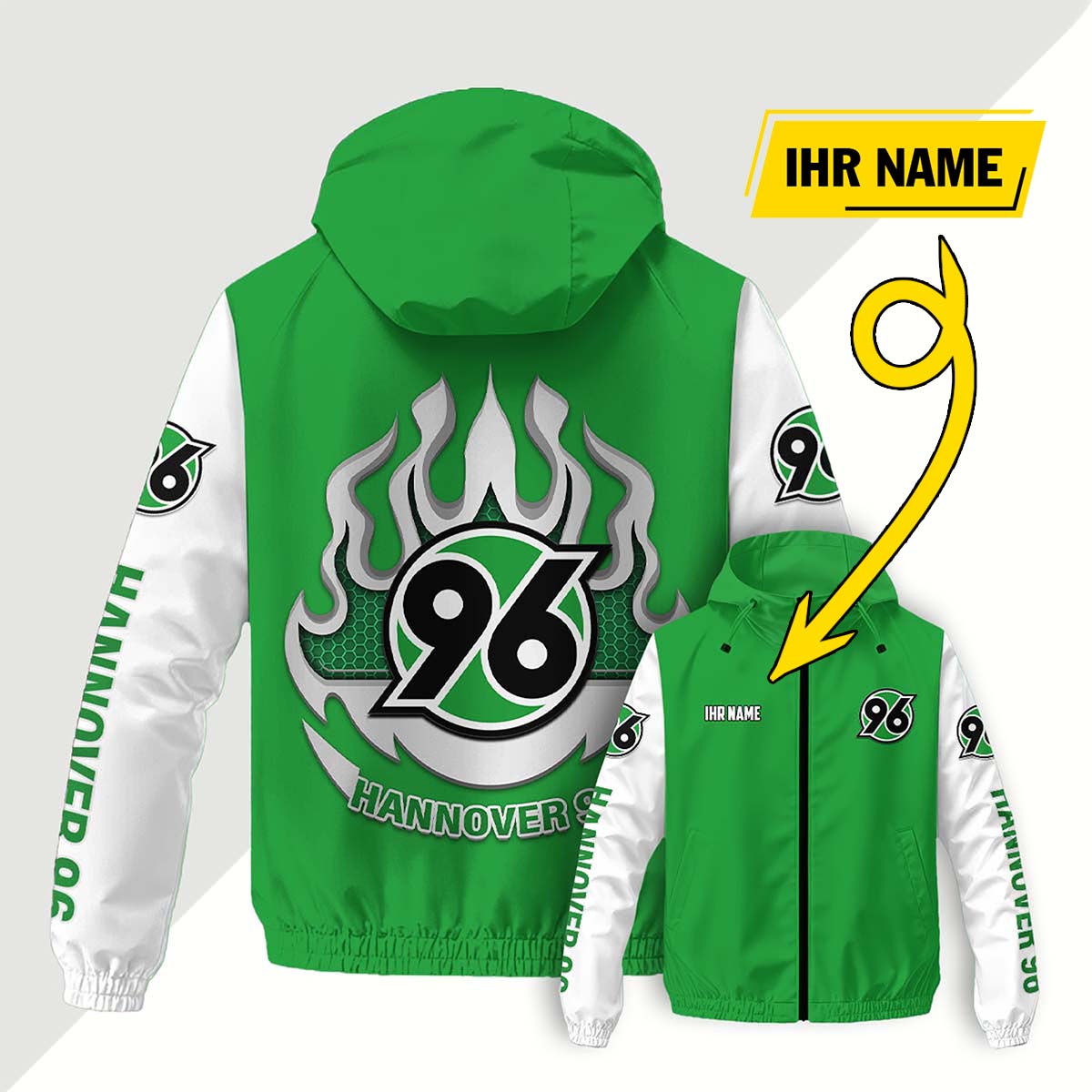 Hannover 96 Windjacke - H96 Windbreaker – Bild 8