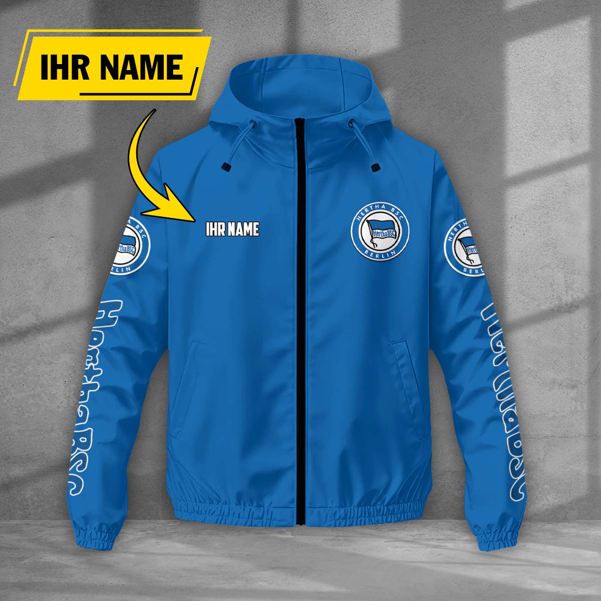 Hertha Berlin Windjacke - BSC Windbreaker – Bild 11