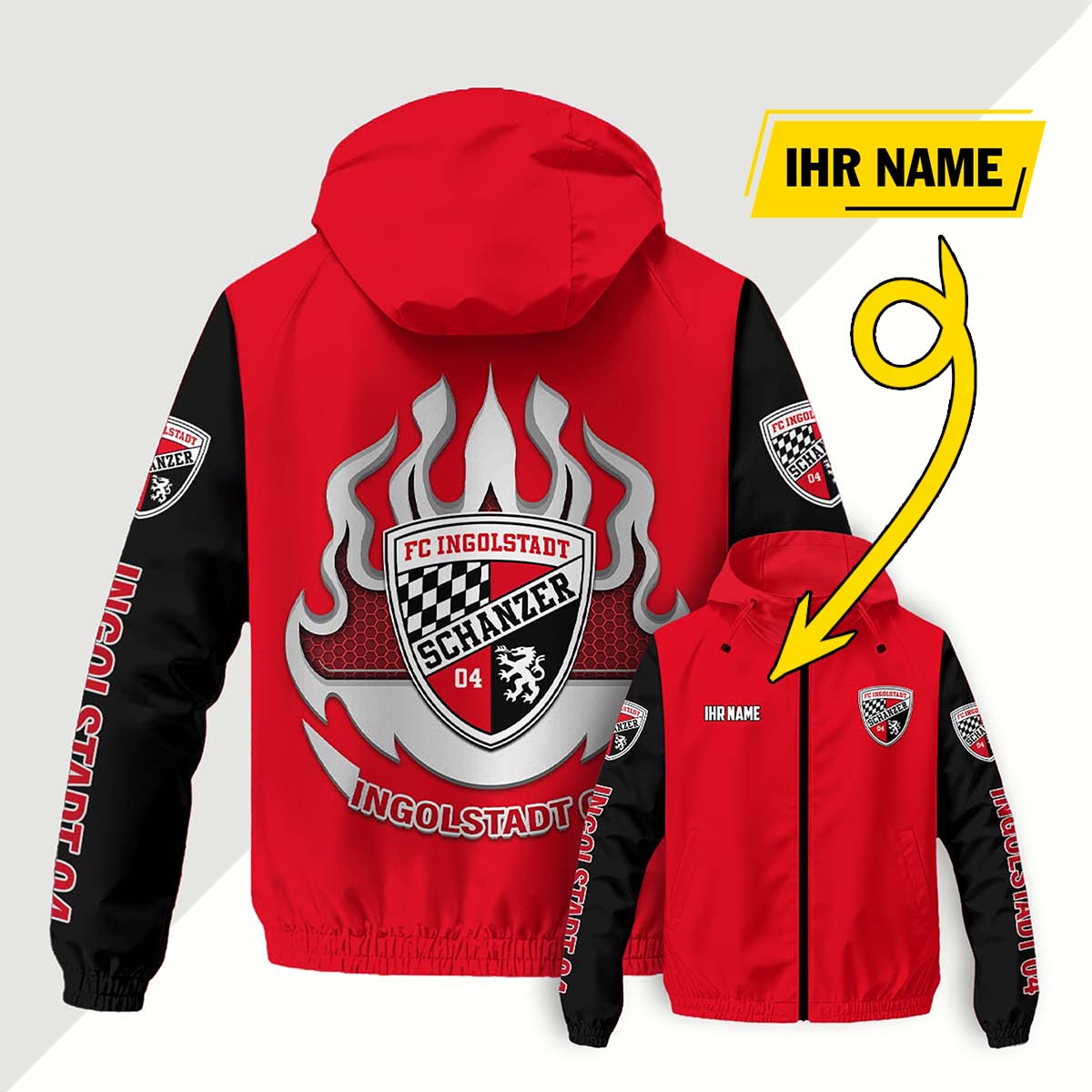 Ingolstadt 04 Windjacke - FCI Windbreaker – Bild 4