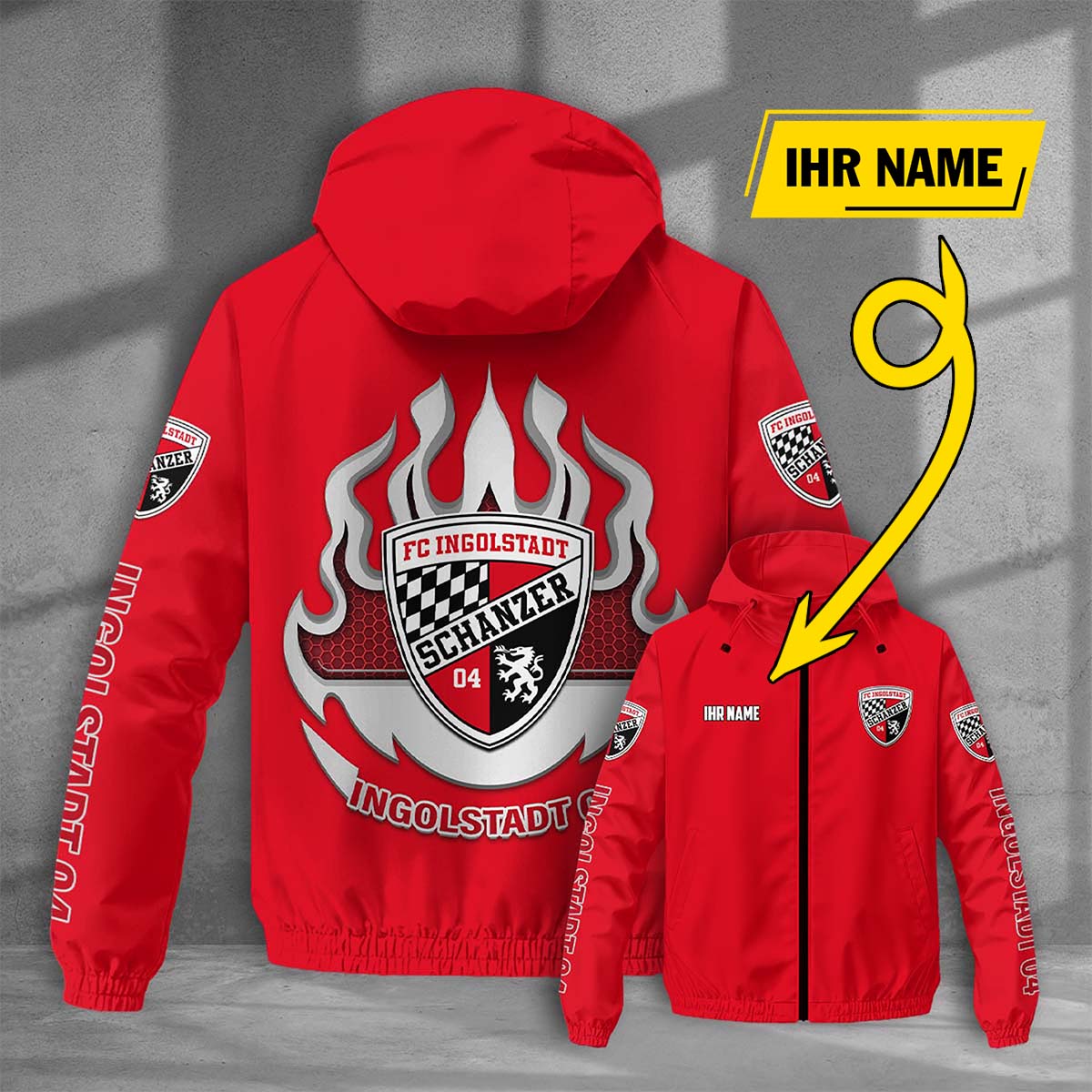 Ingolstadt 04 Windjacke - FCI Windbreaker – Bild 9