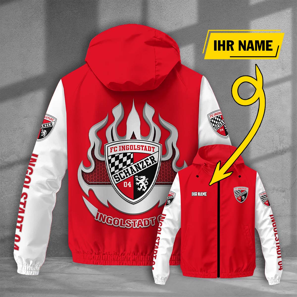 Ingolstadt 04 Windjacke - FCI Windbreaker – Bild 5