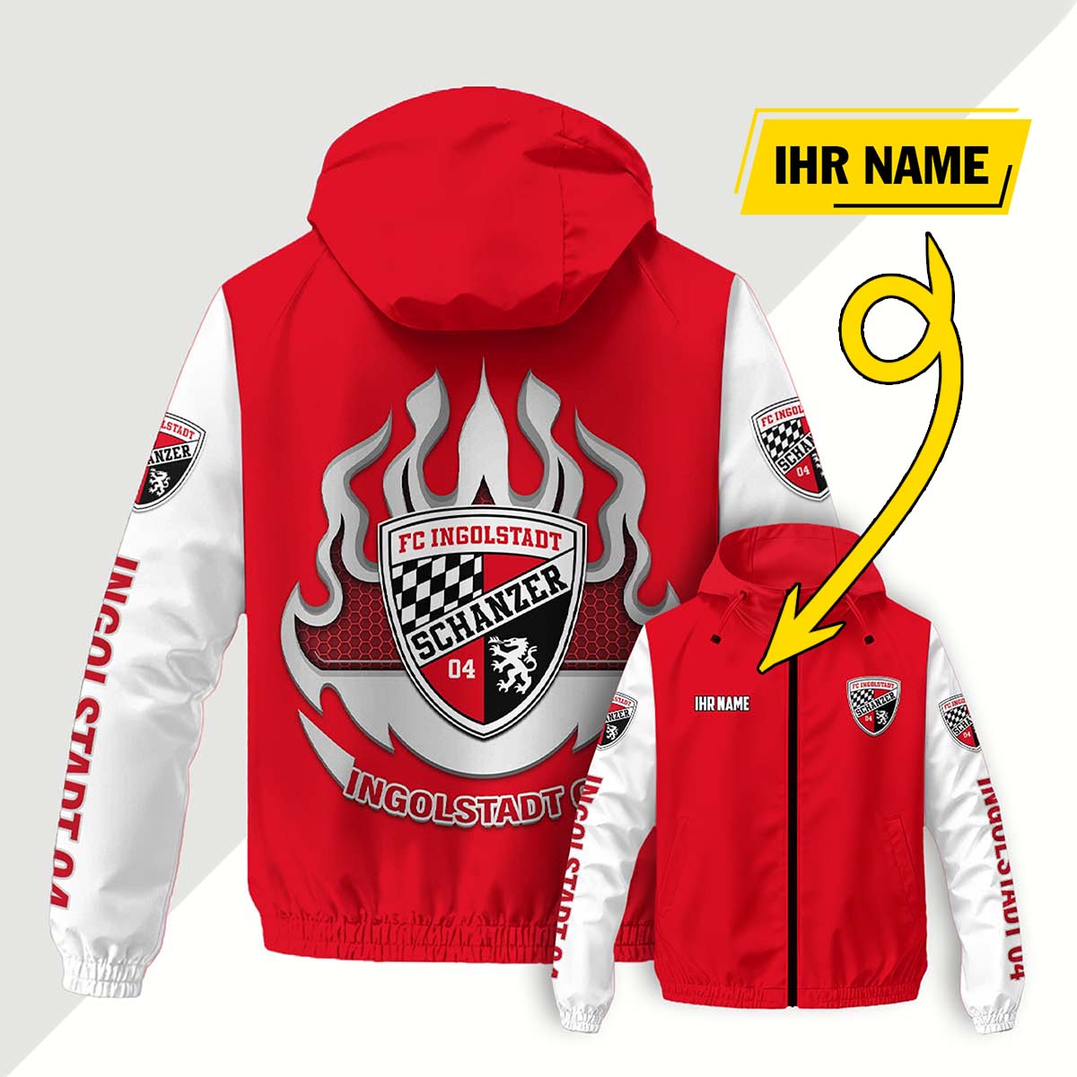 Ingolstadt 04 Windjacke - FCI Windbreaker – Bild 8