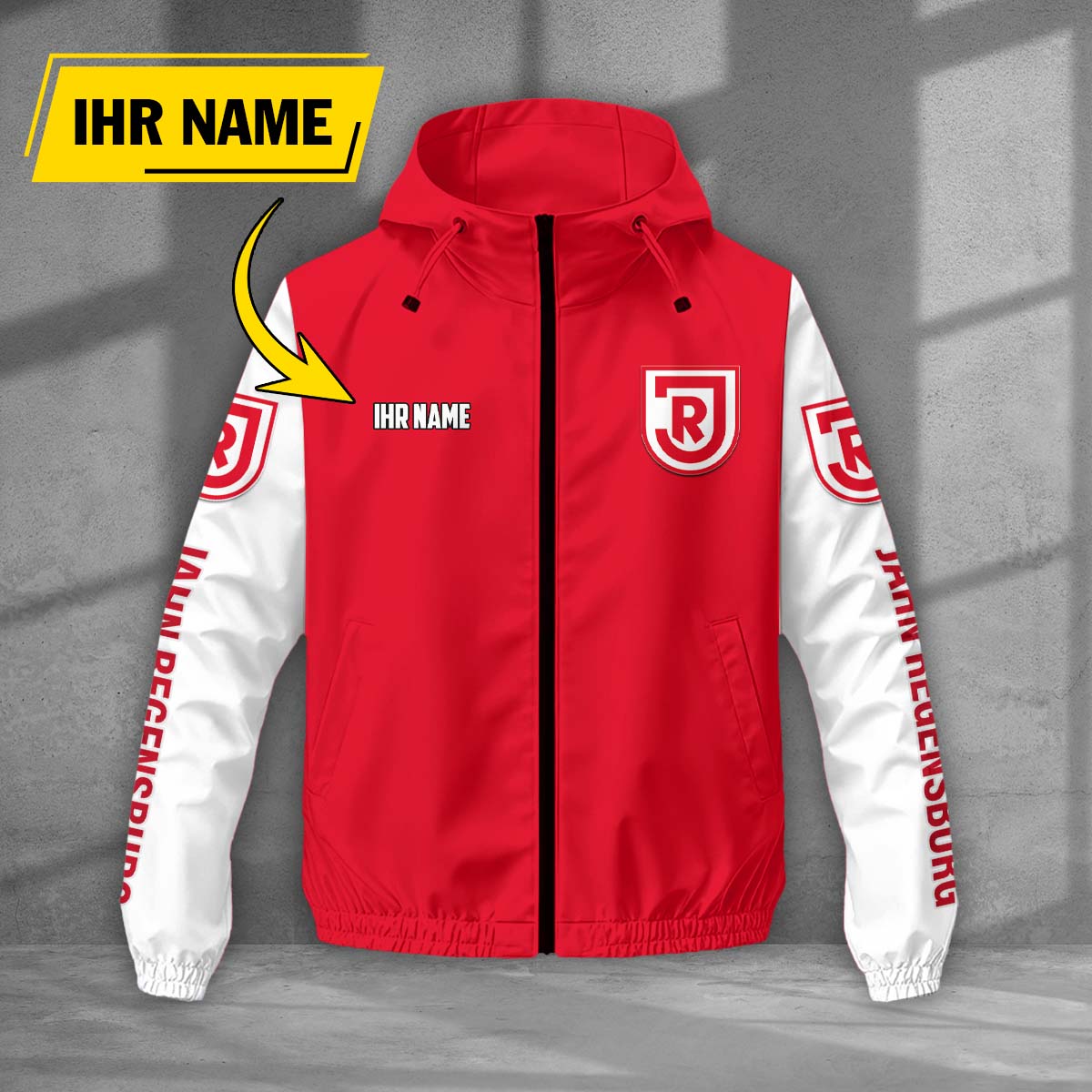 Jahn Regensburg Windjacke - SSV Windbreaker – Bild 7
