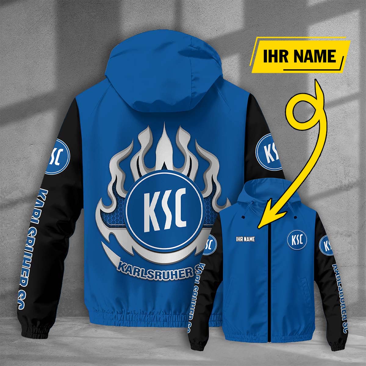 Karlsruher SC Windjacke - KSC Windbreaker
