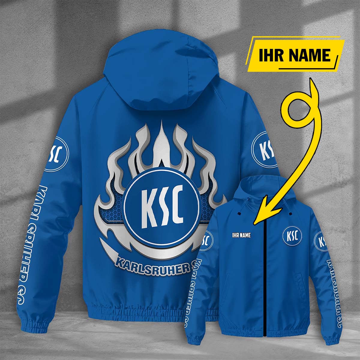 Karlsruher SC Windjacke - KSC Windbreaker – Bild 9