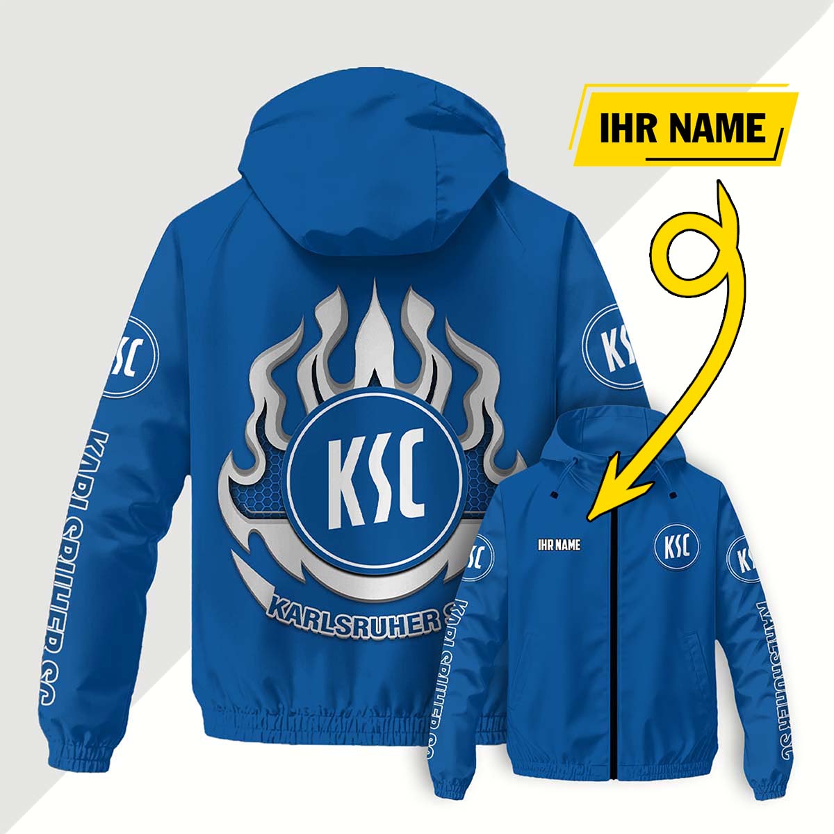 Karlsruher SC Windjacke - KSC Windbreaker – Bild 12