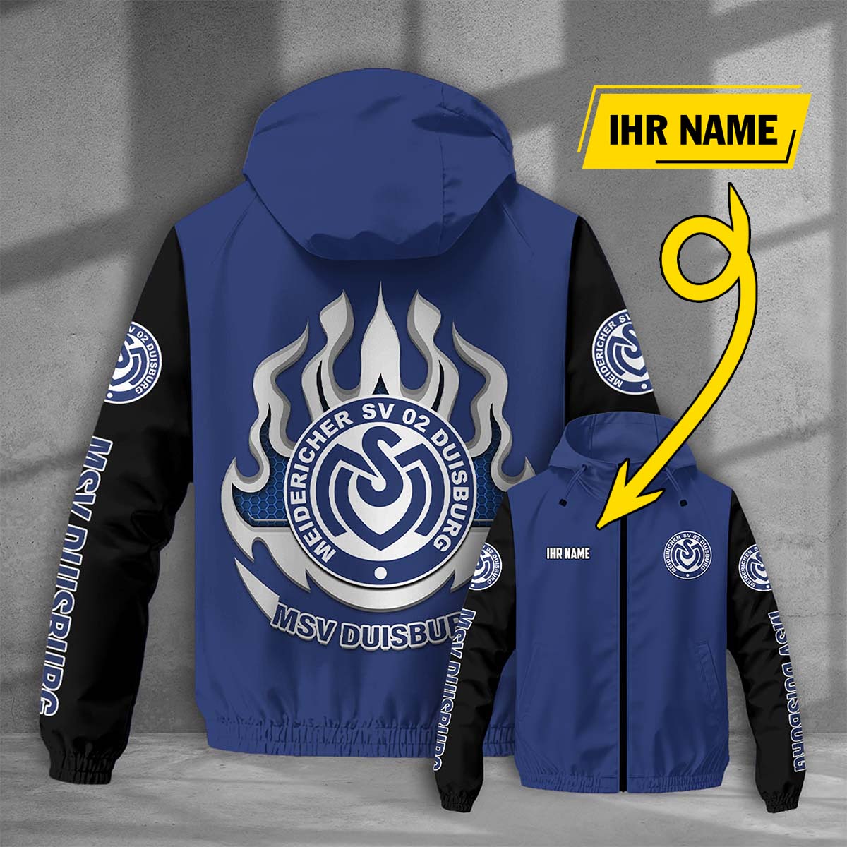 MSV Duisburg Windjacke - DUI Windbreaker