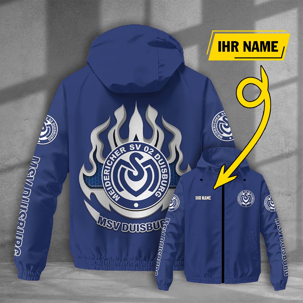 MSV Duisburg Windjacke - DUI Windbreaker – Bild 9