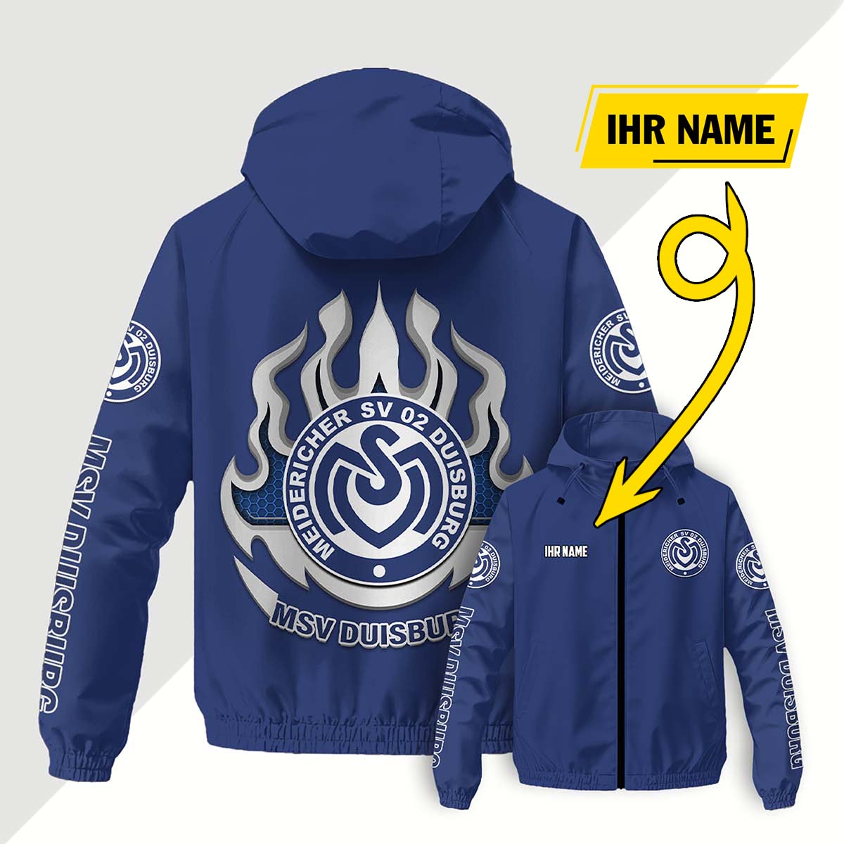 MSV Duisburg Windjacke - DUI Windbreaker – Bild 12