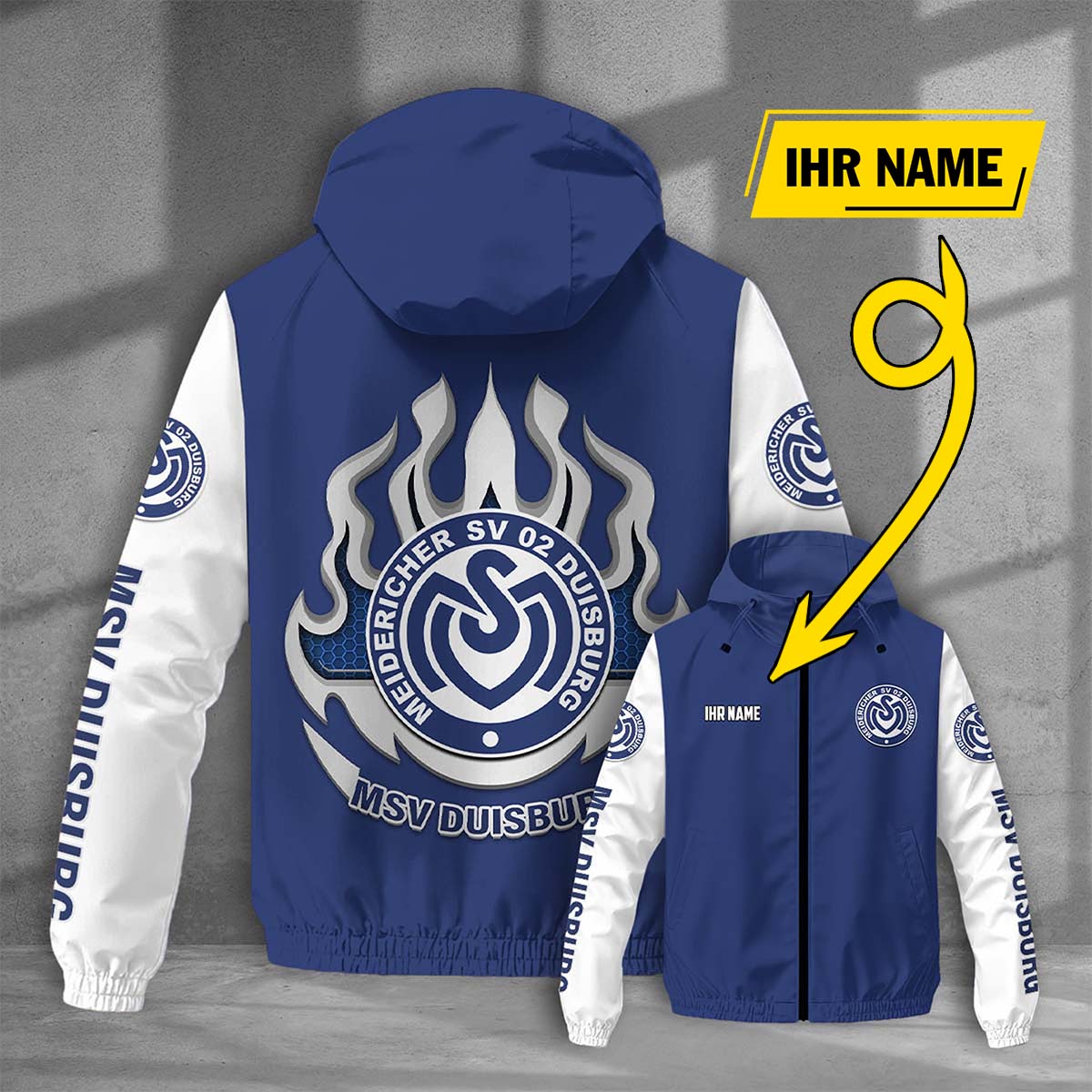 MSV Duisburg Windjacke - DUI Windbreaker – Bild 5
