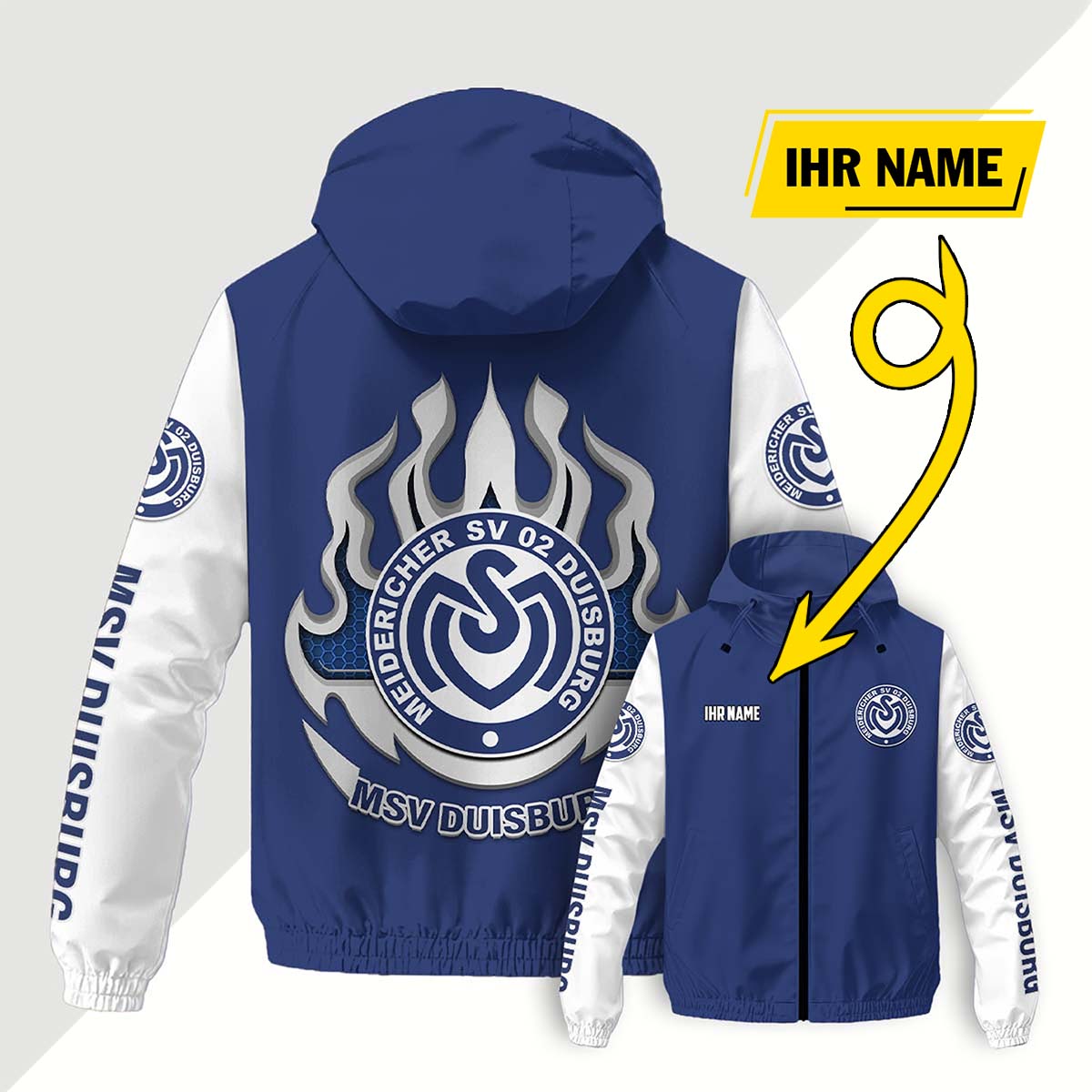 MSV Duisburg Windjacke - DUI Windbreaker – Bild 8